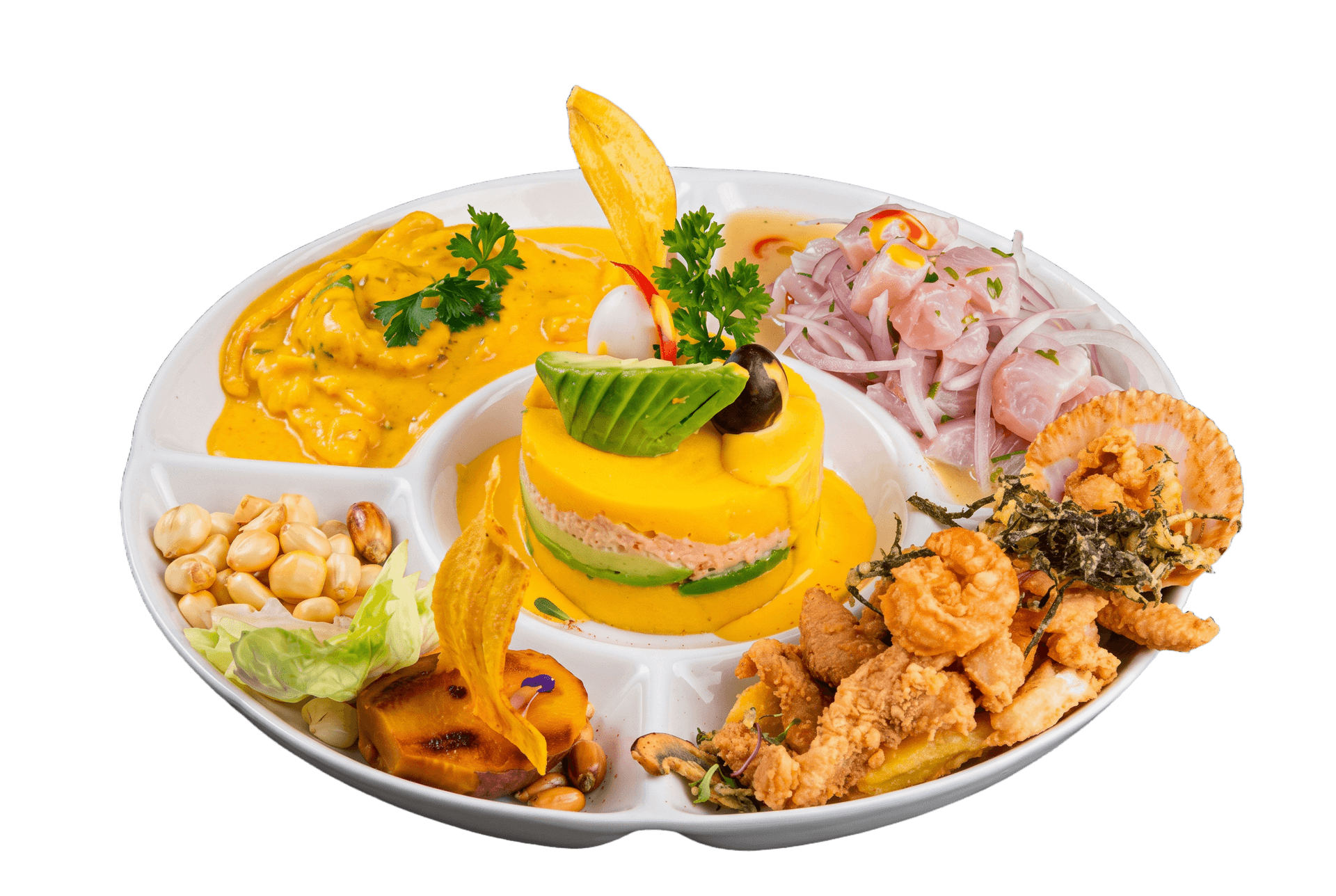 Degustación peruana